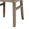 Bali & Pari Enver Modern Bohemian Grey Rattan and Brown Wood Dining Chair 209-12799 - alternate 7